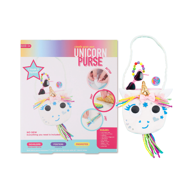 Mainan Kreatif Kanak-kanak Dompet Unicorn