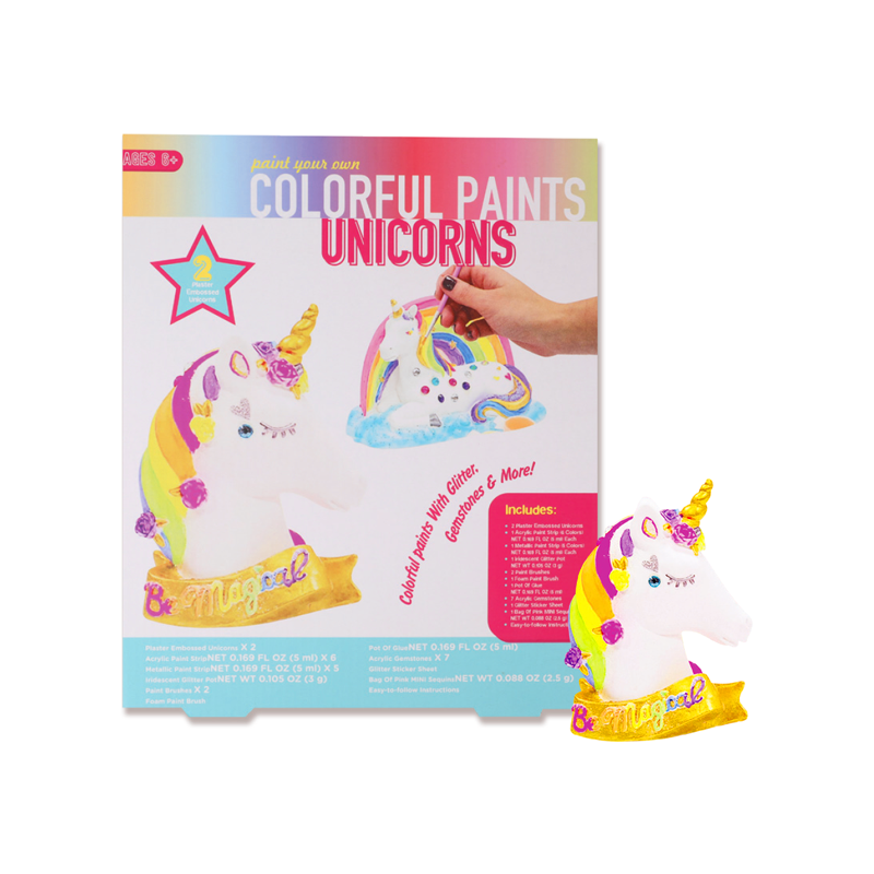 Mainan Kreatif Kanak-kanak Unicorn Cat Warna-warni